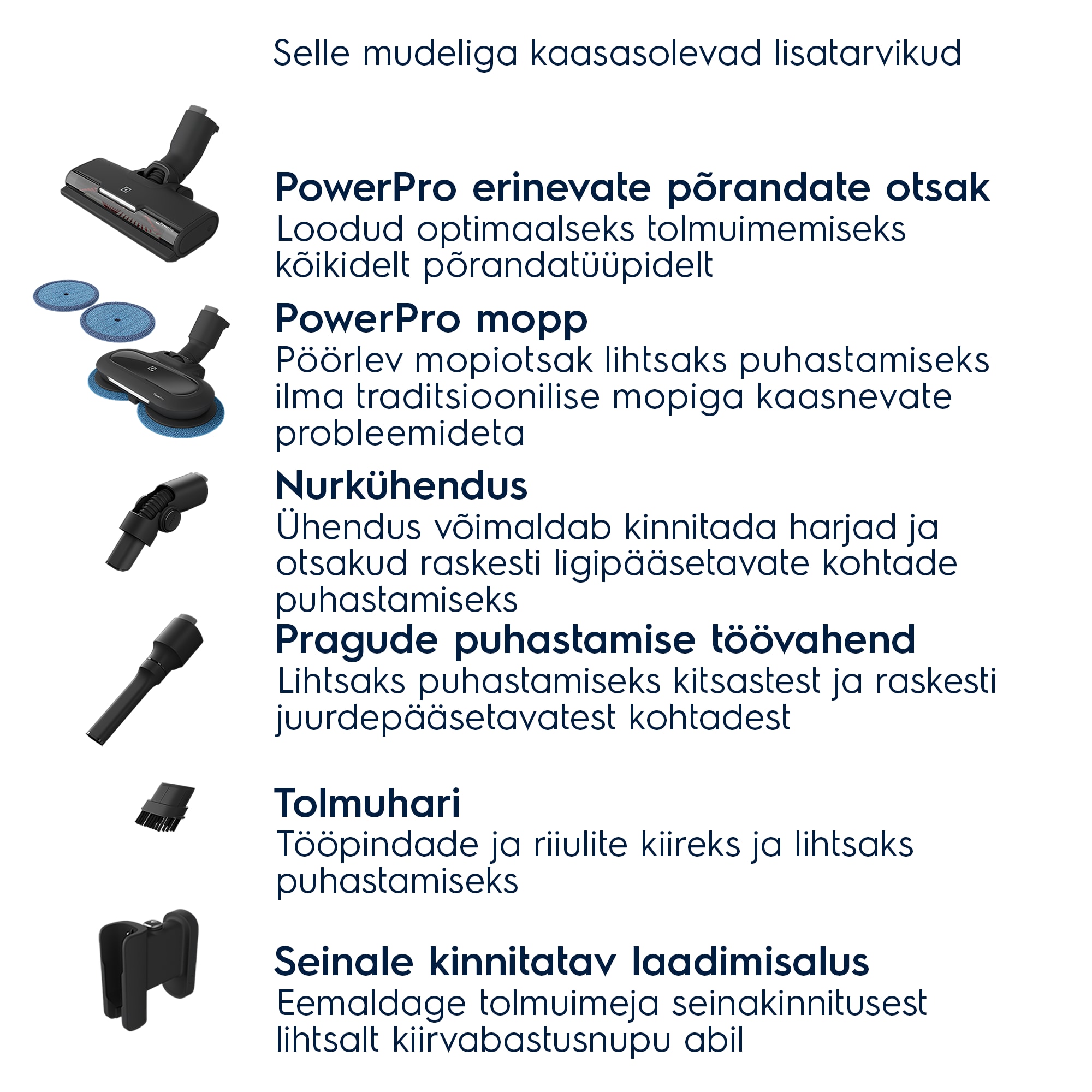 Electrolux - Juhtmeta varstolmuimejad - EP71B14WET