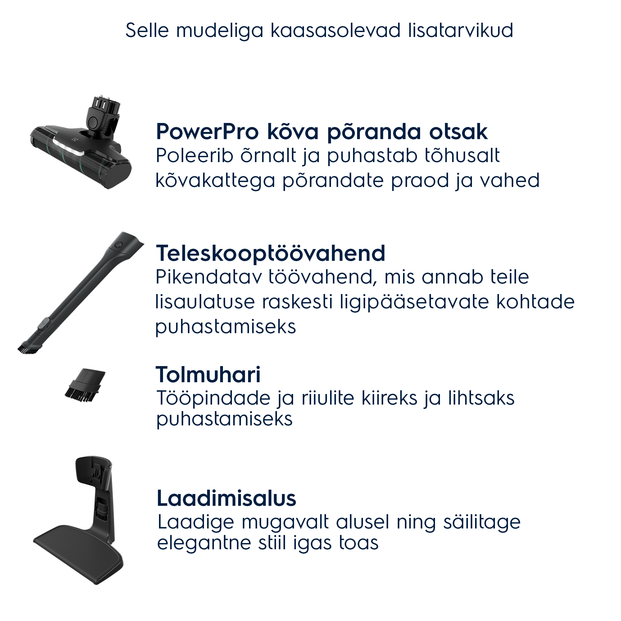 Electrolux - Juhtmeta varstolmuimejad - ES52CP21OG