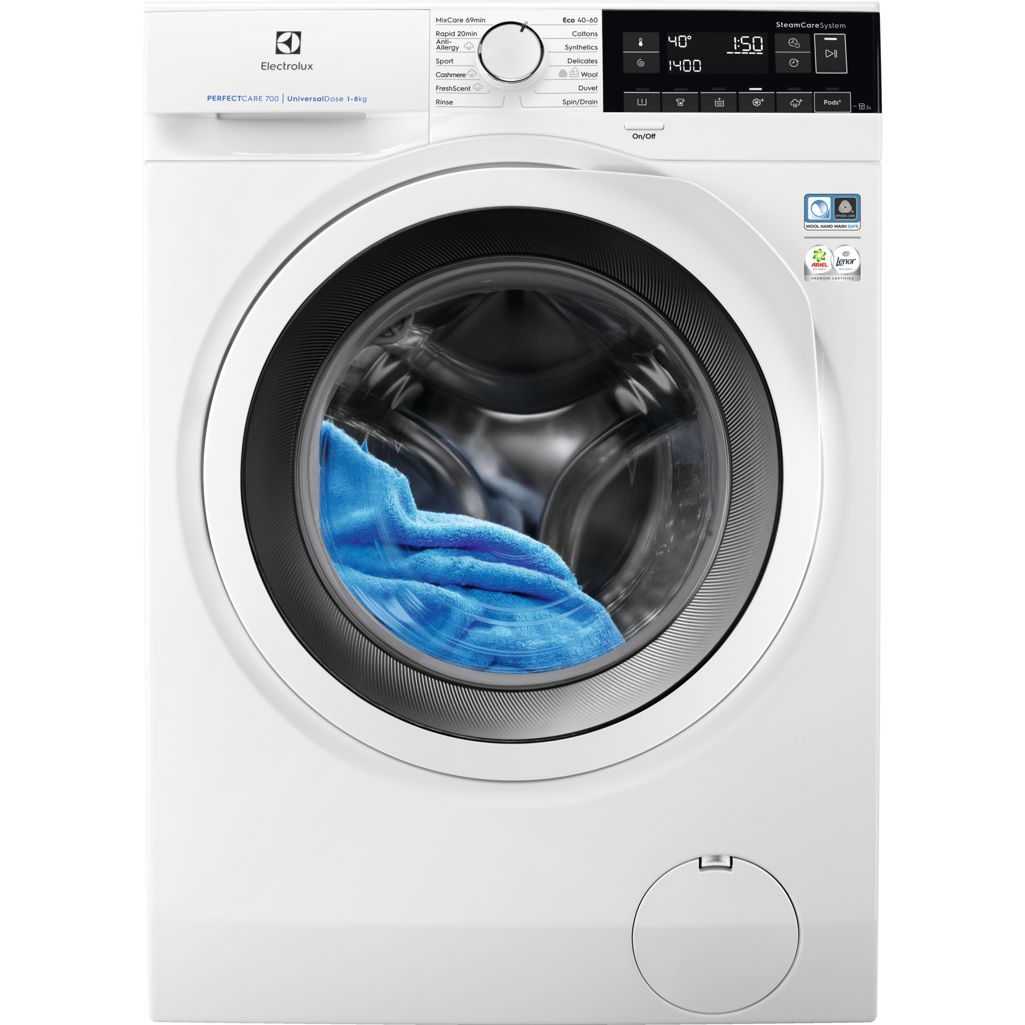 Electrolux - 8kg pesumasin - EW7F348PWE