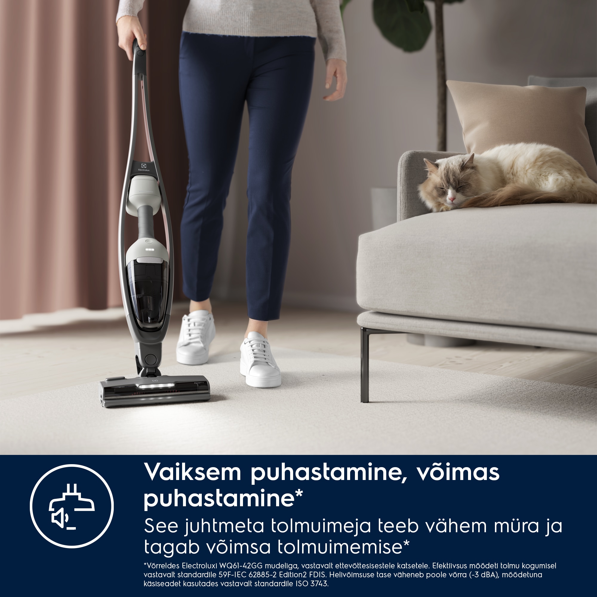 Electrolux - Juhtmeta varstolmuimejad - ES62HB25UV