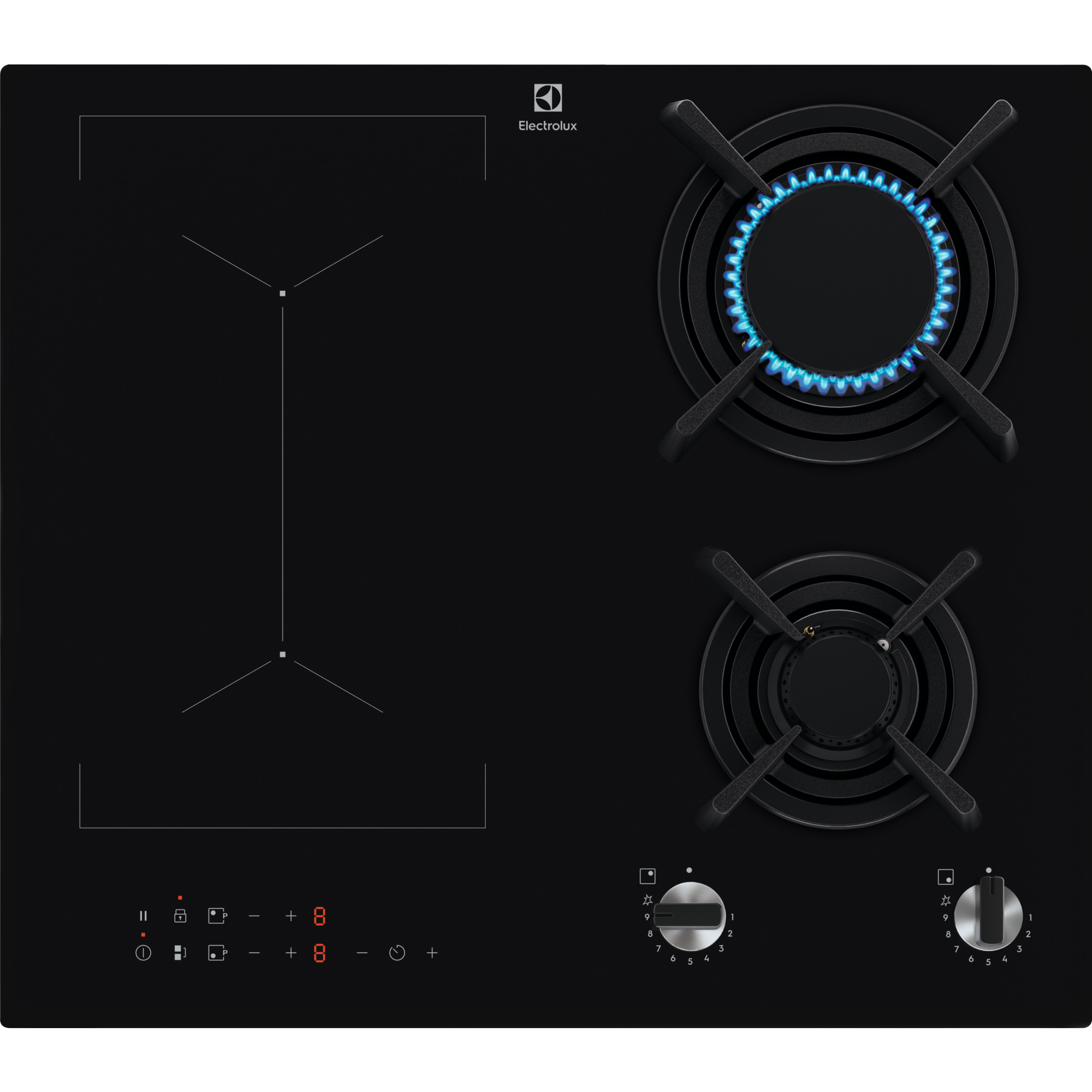 Electrolux - Kombineeritud gaasipliidiplaat - KDI641723K